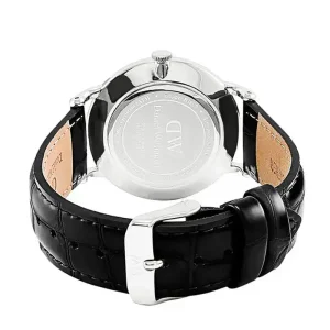 Daniel Wellington Women’s Quartz Black Stainless Steel White Dial 34mm Watch DW00100117 (Without Tag)