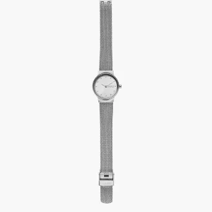 Skagen Women’s Quartz Silver Stainless Steel Silver Dial 26mm Watch SKW2715 (Shelf Leftover)
