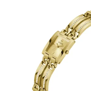 Guess Women’s Quartz Gold Stainless Steel Gold Dial 24mm Watch GW0668L2