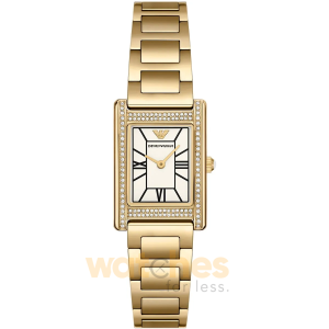 Emporio Armani Women’s Quartz Gold Stainless Steel White Dial 22mm Watch AR11659