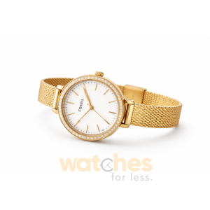 Alternative view of Fossil Women’s Quartz Gold Stainless Steel White Dial 32mm Watch BQ3457 (Without Tag)