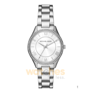 Michael Kors Women’s Quartz Silver Stainless Steel White Dial 33mm Watch MK4857 (Without Tag)