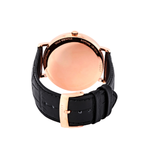TISSOT Men’s Quartz Swiss Made Black Leather Strap Black Dial 42mm Watch T109.610.36.051.00 (Shelf Leftover)