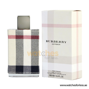BURBERRY LONDON FABRIC EDP Perfume For Women 100ml (Original Perfume) (WFL Ref PO1937)