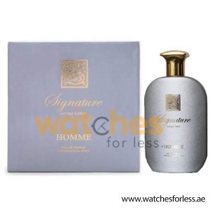 SIGNATURE SILVER LIMITED EDITION EDP Perfume For Men 100ml (Original Perfume) (WFL REF PO30130)