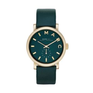 Marc by Marc Jacobs Women’s Quartz Green Leather Strap Green Dial 37mm Watch MBM1268