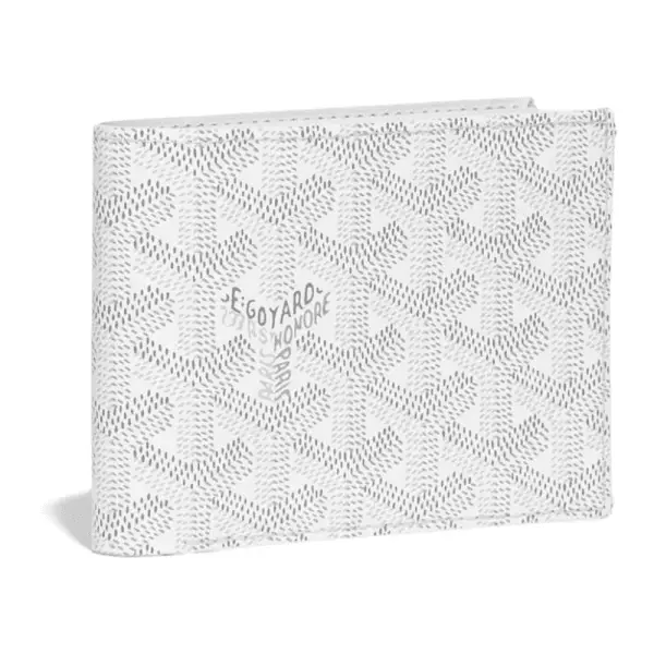 Goyard Victoire White Wallet For Men VICTO8PMLTY50CL50X
