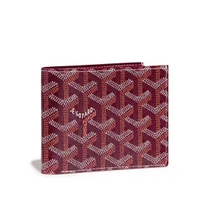 Goyard Victoire Burgundy Wallet For Men VICTO8PMLTY33CL33X