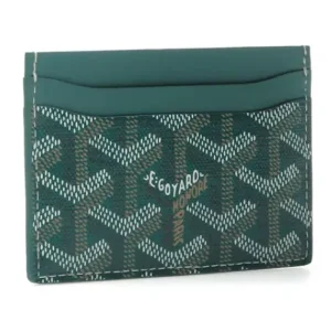 Goyard Saint-Sulpice Card GREEN Wallet For Men/Unisex STSULPPMLTY09CL09X