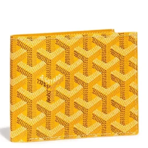 Goyard Victoire Yellow Wallet For Men VICTO8PMLTY08CL08X