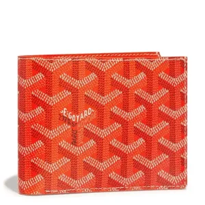 Goyard Victoire Orange Wallet For Men VICTO8PMLTY07CL07X