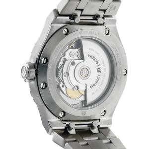 Maurice Lacroix Men’s Automatic Swiss Made Two Tone Stainless Steel Silver Dial 39mm Watch AI6008-SP012-130-1