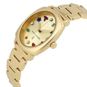 Marc by Marc Jacobs Women’s Quartz Gold Stainless Steel Gold Dial 34mm Watch MJ3549