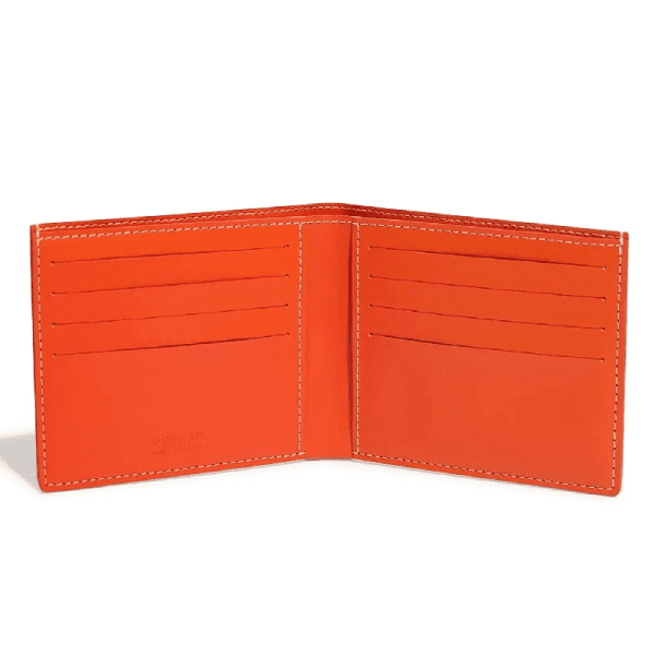 Goyard Victoire Orange Wallet For Men VICTO8PMLTY07CL07X
