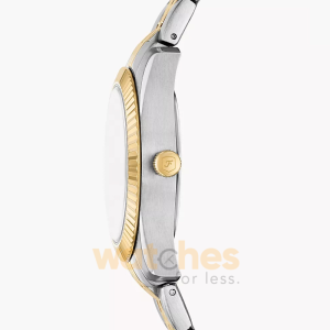 Alternative view of Fossil Women’s Quartz Two-Tone Stainless Steel Green Dial 33mm Watch ES5388 (Without Tag)