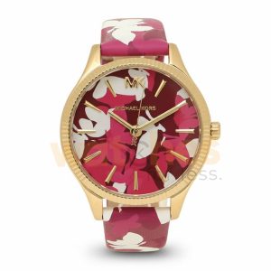 Michael Kors Women’s Quartz Multi-Color Leather Strap Multi-Color Dial 36mm Watch MK2810