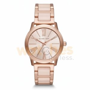 Michael Kors Women’s Quartz Rose Gold Stainless Steel Rose Gold Dial 38mm Watch MK3595