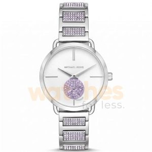 Michael Kors Women’s Quartz Two-tone Stainless Steel White Dial 37mm Watch MK3842