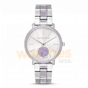 Michael Kors Women’s Quartz Two-tone Stainless Steel White Dial 38mm Watch MK3855