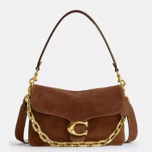 COACH LADIES Tabby Shoulder Bag -Brown (Size: W:8.26cm H:16.51cm D:26.04cm) CCK51