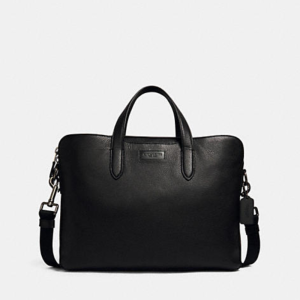 Coach Men’s Penn Brief Leather Laptop Office Briefcase Bag (Size: L38.1cm H27.9cm W5.7cm) C2833