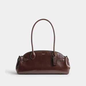 Coach Empire Carryall 34 Structured Leather Top Handle Shoulder Bag (Size: L34.3cm H15.9cm W12.1cm) CAM03