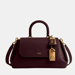 Coach Slouchy Rogue Top Handle Soft Leather Everyday Tote Bag (Size: L35.5cm H21.0cm W16.0cm) CCC39