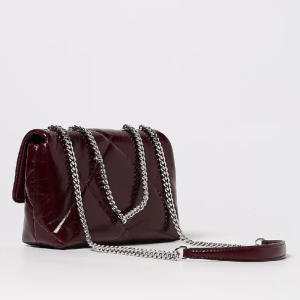 Tory Burch Kira Diamond Small Shoulder Bordeaux Quilted Leather Flap Bag (Size: L23.5cm H15.0cm W8.0cm) 169326 - Image 3