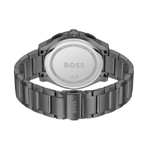 Alternative view of Hugo Boss Men’s Chronograph Quartz Black Stainless Steel Black Dial 44mm Watch 1514192
