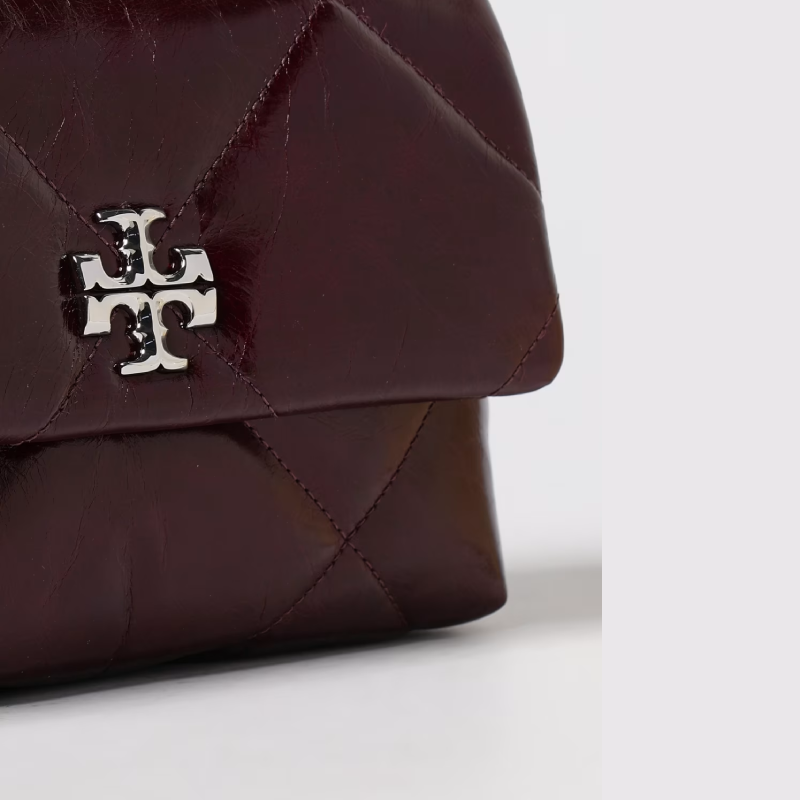 Tory Burch Kira Diamond Small Shoulder Bordeaux Quilted Leather Flap Bag (Size: L23.5cm H15.0cm W8.0cm) 169326 - Image 2
