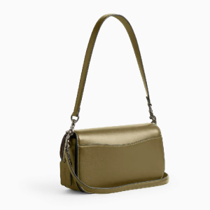 Alternative view of Coach Harper Shoulder Bag Structured Leather Everyday Shoulder Bag (Size: L24.13cm, H13cm, W5.72cm) CCE65-1