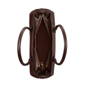 Alternative view of Coach Empire Carryall 34 Structured Leather Top Handle Shoulder Bag (Size: L34.3cm H15.9cm W12.1cm) CAM03