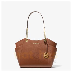 Michael Kors Jet Set Large Saffiano Leather Shoulder Bag For Womens (Size: L39.4cm H24.8cm W14.0cm) 35T5GTVT3L