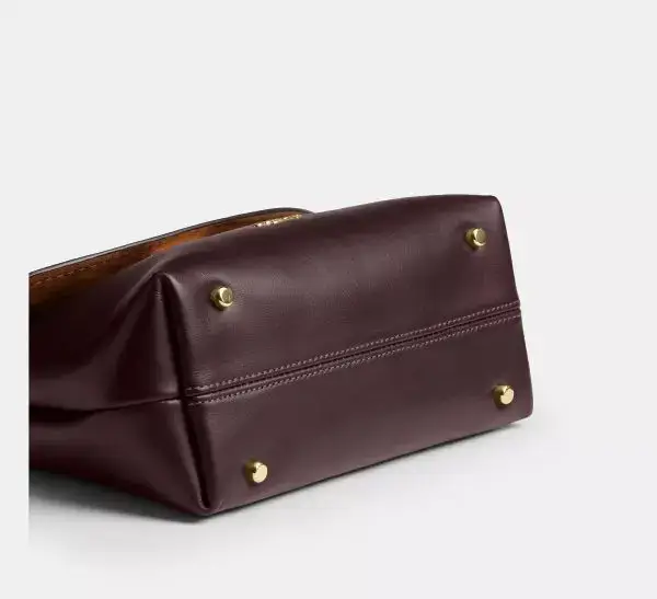 COACH Emory Top Handle Brown Bag (Size: L 25.4cm, H 17.8cm, W 10.8cm) CCE54-1