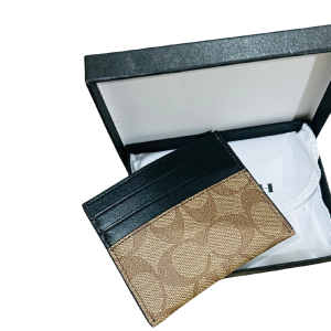 Alternative view of Coach Slim ID Card Case – Signature Canvas Card Holder (Size: L10.0cm H7.5cm W0.5cm) 58110