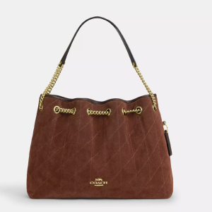 COACH Evelyn Shoulder Bag With Quilting Bag (Size: L 34.3cm, H24.8cm, W10.8cm) CCZ80