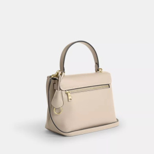 Alternative view of COACH Emory Top Handle Brown Bag (Size: L 25.4cm, H 17.8cm, W 10.8cm) CCE54-2