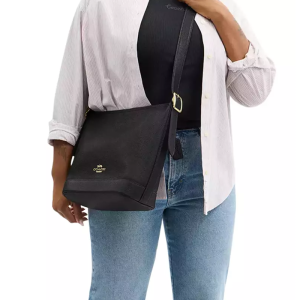 Alternative view of COACH Jude Duffle Black Bag (Size: L 22.9cm, H26.7cm, W14.6cm) CBH18