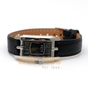 Alternative view of Elle Women’s Quartz Black Leather Strap Black Mother Of Pearl Dial 23mm Watch EL20051SO2N (Shelf Leftover)