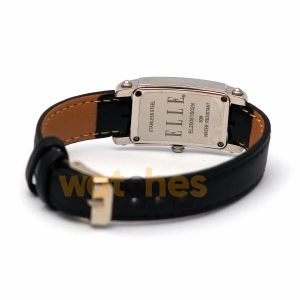 Elle Women’s Quartz Black Leather Strap Black Mother Of Pearl Dial 23mm Watch EL20051SO2N (Shelf Leftover) - Image 6