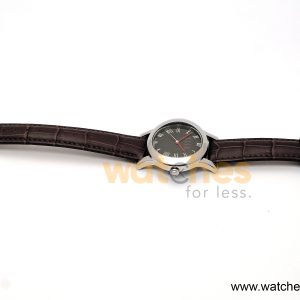 Alternative view of Elle Women’s Quartz Dark Brown Leather Strap Black Dial 38mm Watch EL20030S02N (Shelf Leftover)