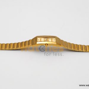 Elle Women’s Quartz Gold Stainless Steel Gold Dial 19mm Watch EL20086B04C (Shelf Leftover) - Image 4