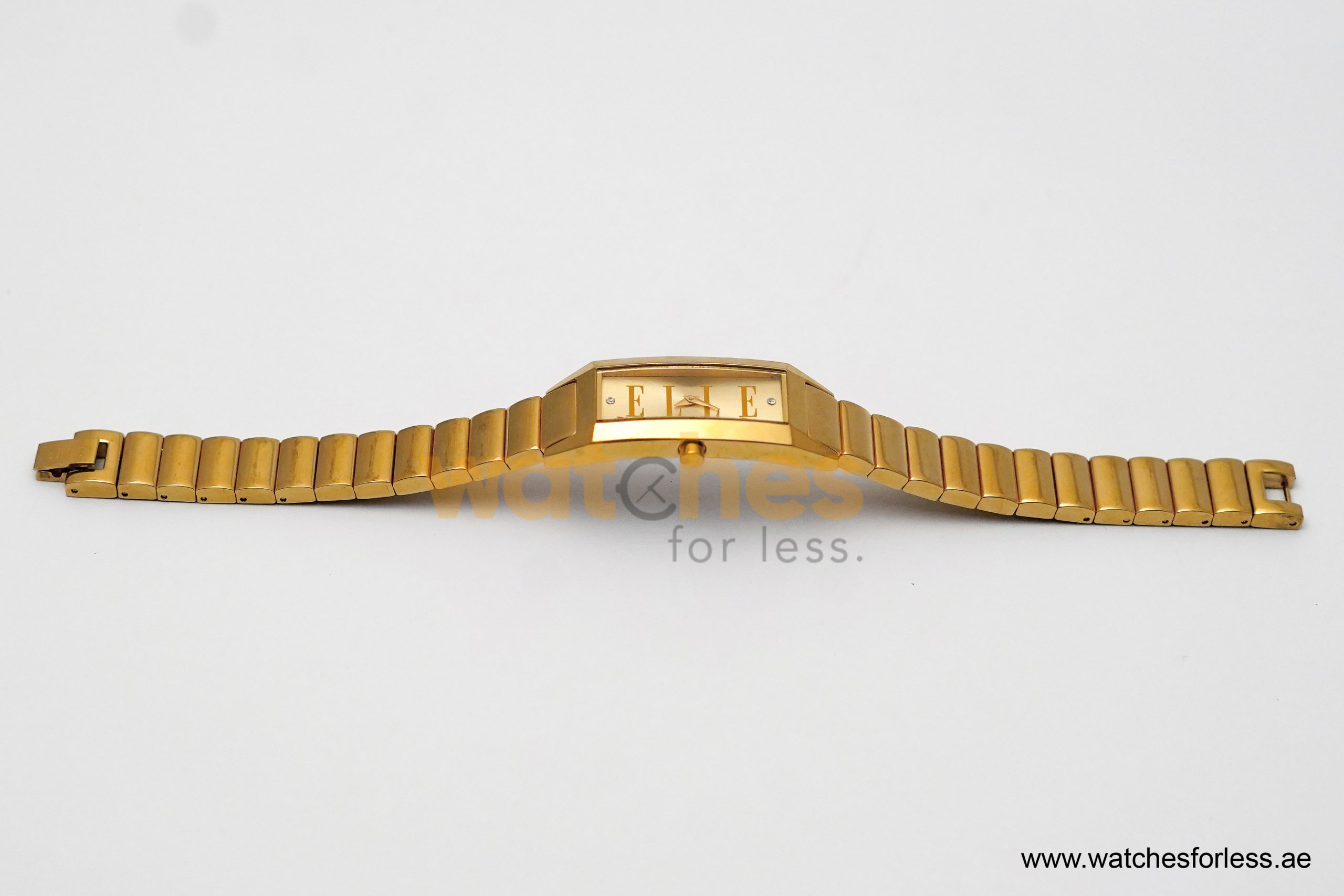 Elle Women’s Quartz Gold Stainless Steel Gold Dial 19mm Watch EL20086B04C (Shelf Leftover) - Image 4