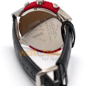 Armani Exchange Men’s Quartz Black Leather Strap Black Dial 47mm Watch AX1211/3 (Shelf Leftover) - Image 7
