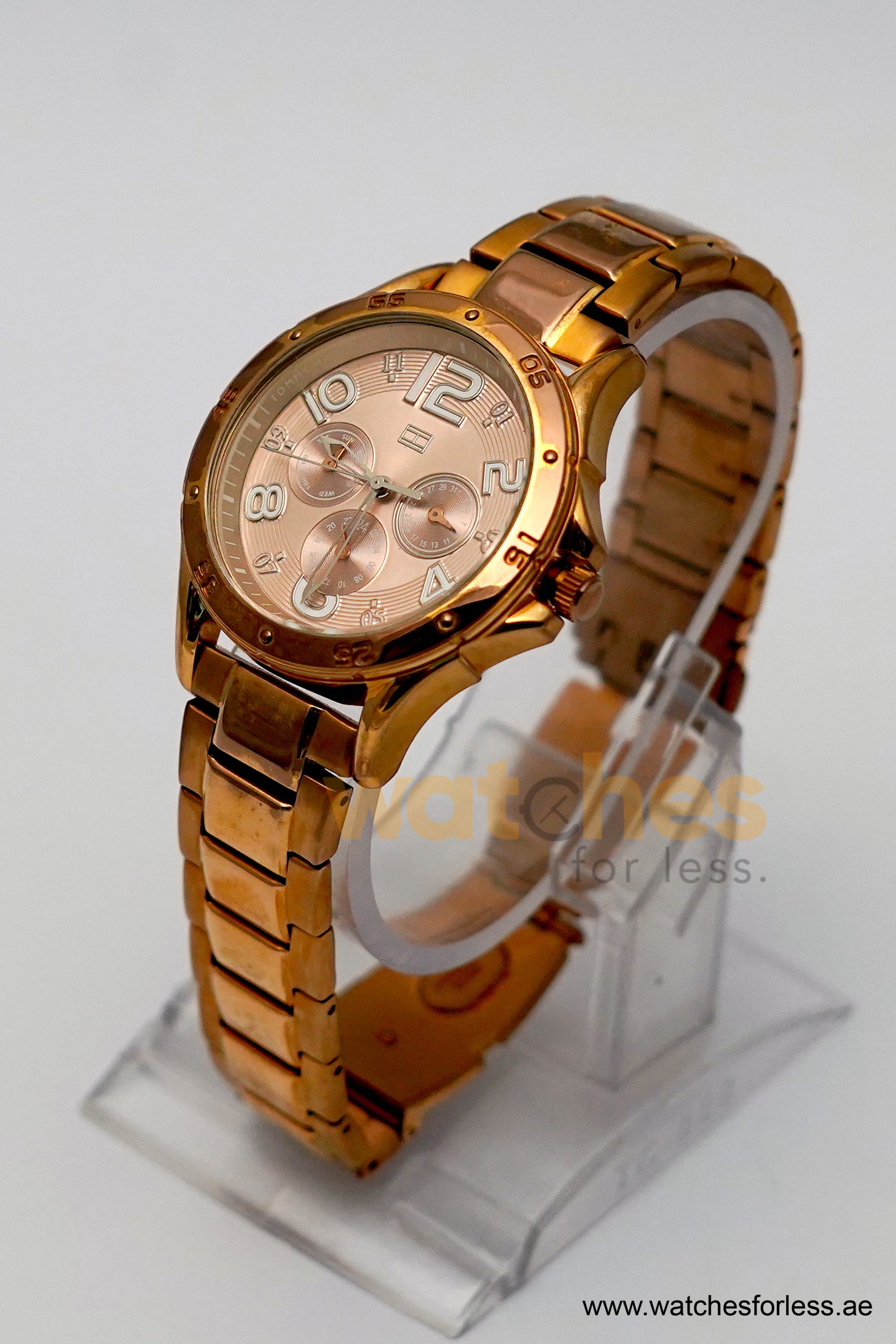 Tommy Hilfiger Women’s Quartz Rose Gold Stainless Steel Rose Gold Dial 40mm Watch 1781171 (Shelf Leftover) - Image 2