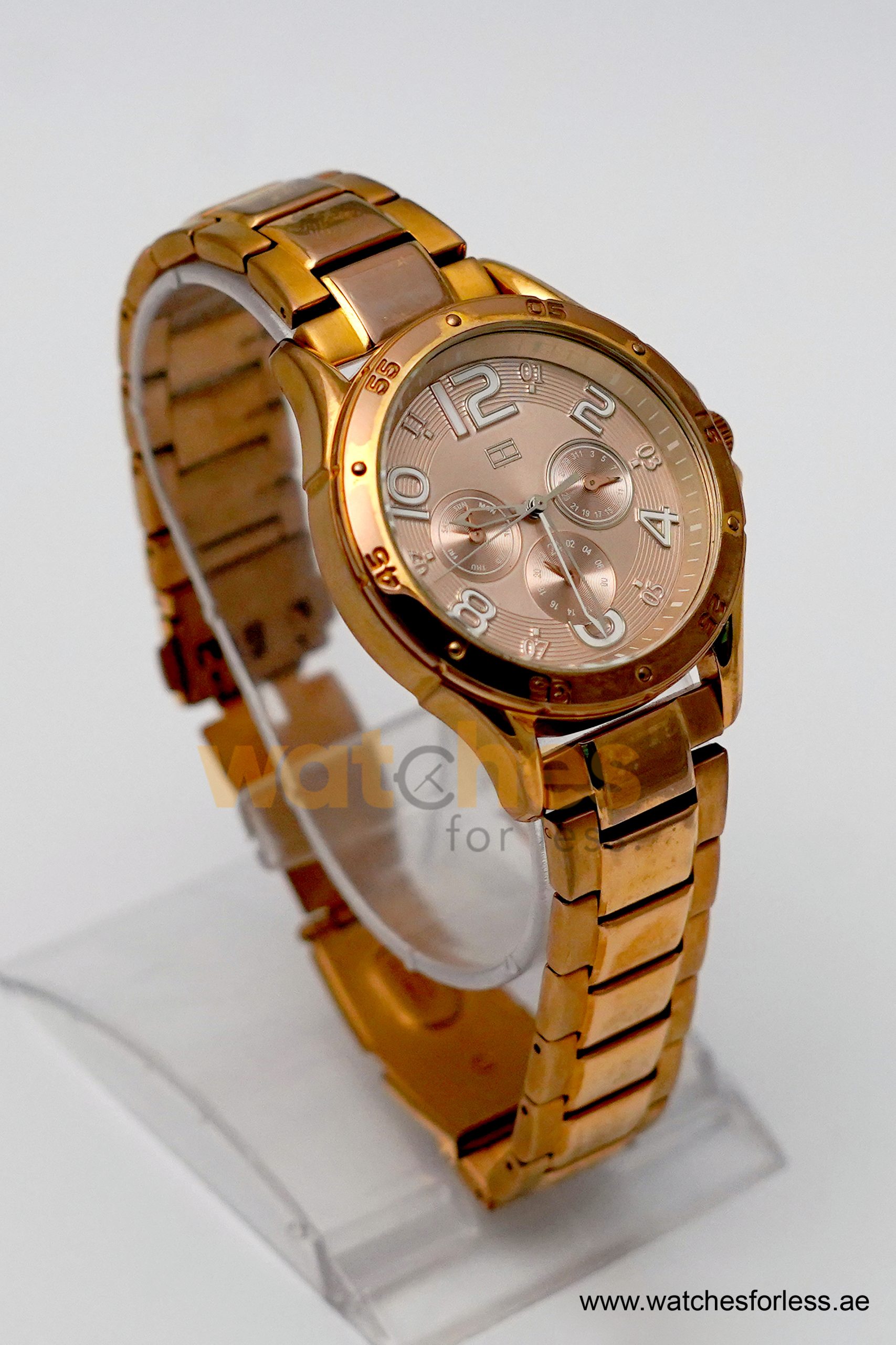 Tommy Hilfiger Women’s Quartz Rose Gold Stainless Steel Rose Gold Dial 40mm Watch 1781171 (Shelf Leftover) - Image 3