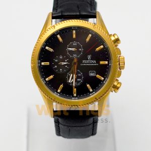 Alternative view of Festina Men’s Quartz Black Hybrid Strap Black Dial 43mm Watch F20418/1 (Shelf Leftover)