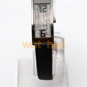 Alternative view of Elle Women’s Quartz Black Leather Strap White Line Multi Color Dial 19mm Watch EL20116SO2C (Shelf Leftover)