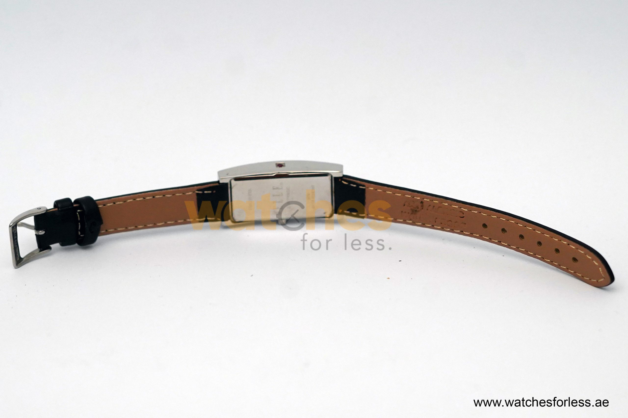 Elle Women’s Quartz Black Leather Strap White Line Multi Color Dial 19mm Watch EL20116SO2C (Shelf Leftover) - Image 8
