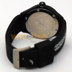 Ferrari Men’s Quartz Black Silicone Strap Black Dial 44mm Watch 0830131 (Shelf Leftover) - Image 6